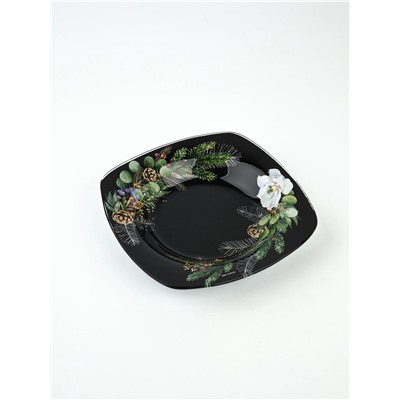 Тарелка суповая новогодняя «Зимние истории», 20×20 см