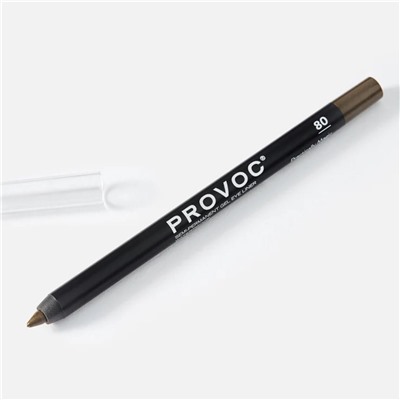 Provoc Гелевый карандаш-подводка для глаз водостойкий / Semi Permanent Gel Eye Liner №80 Practically Magic 1751
