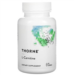 Thorne Research, L-Carnitine, 60 Capsules