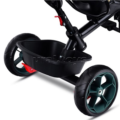 Велосипед трехколесный Rocket 136-GN, колеса EVA 10"/8", цвет зеленый