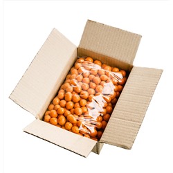 Шишка сосновая в белом шоколаде с Облепихой / гофрокороб / 1 кг / LARCH