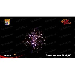 Фейерверк РС6310 Ритм жизни (0,8" х 16)