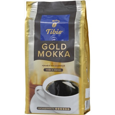 Tibio. Gold Mokka (зерновой) 1 кг. мягкая упаковка