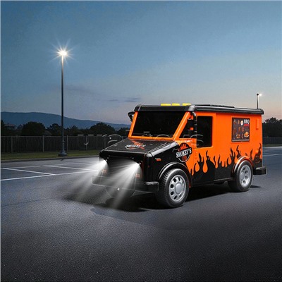 Машина "Сафари трейлер" 1:32 (свет, звук) в коробке