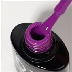 Гель лак для ногтей, однотонный, трехфазный, 8 мл, LED/UV, фиолетовый (107)