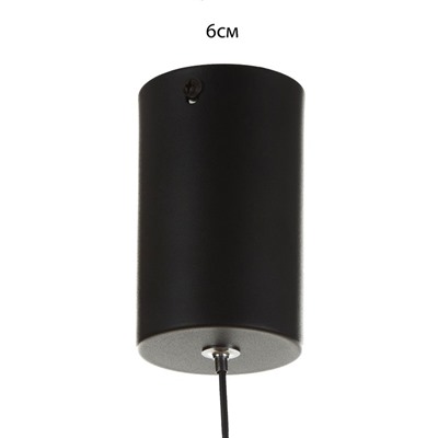 Светильник подвесной «Сити» LED 5 Вт 4000К хром 2.5×2.5×40-140 см