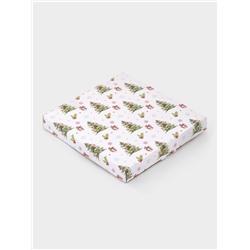 Блюдо новогоднее сервировочное Доляна «Сказочное настроение», d=19, h=2.1 см, стекло, разноцветное