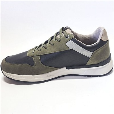 F0233 черн/хаки Кроссовки мужские (40-45)/8
