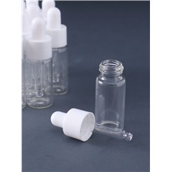 Флакон с пипеткой стекло, пластик, набор 12 шт., 7.5×2.2×2.2 см