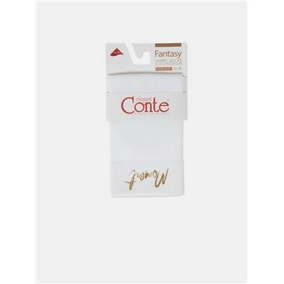 Полиамидные CONTE FANTASY Матовые носки с сияющей термоаппликацией Moment