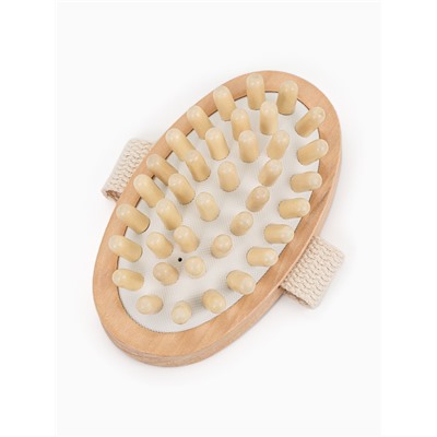 Щётка массажная для тела, гладкая