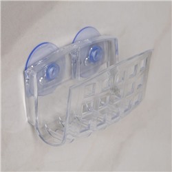 Мыльница настенная на присосках Bath Collection, 9.5×5×6 см, МИКС