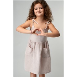 Платье для девочки из муслина Happyfox
