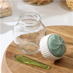 Банка для сыпучих продуктов Cupcake, 210 мл, стекло, с крышечкой МИКС