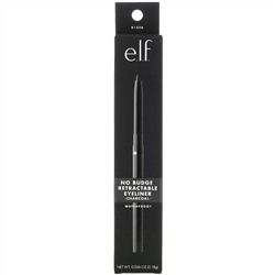 E.L.F., No Budge Retractable Eyeliner, Waterproof, Charcoal, 0.006 oz (0.18 g)