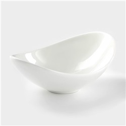 Салатник Wilmax Olivia, 13×9 см, фарфор, белый