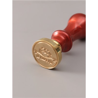 Подарочный набор для сургучной печати «Бобёр», печать, ручка, сургуч, 12.5×10×3.6 см