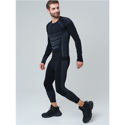 Термокомплект трикот. для мужчин: фуфайка с длин. рук, брюки укороченные