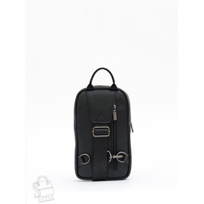Рюкзак мужской кожаный 1101H black Heanbag