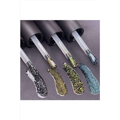 IQ Beauty Топ с шиммером №109 Blue, голубой шиммер, 10 мл KRISTALLER, 1108627