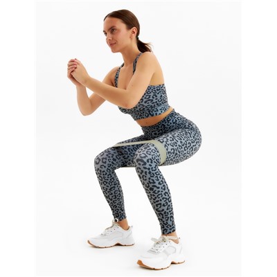 Легинсы спортивные женские MINAKU, чёрные, размер 46