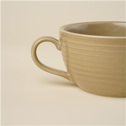 Кружка SL Home «Песчаный бриз», 90 мл, фарфор, бежевая