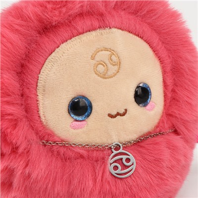 Мягкая игрушка — Зодиак «Создай своё украшение. Рак», с кулоном