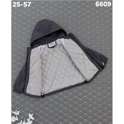 Куртка 6609 т.серый