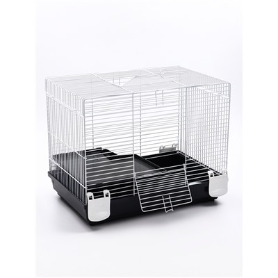 Клетка усиленная для хомяков и крыс «Пижон», 47×29×37 см, серая