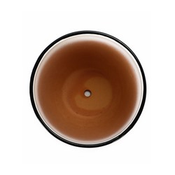 Горшок для цветов «Иллюзия», керамический, с поддоном, 5 л, белый с геометрическим орнаментом