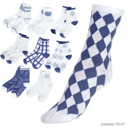 Носки женские р. 35-40 / ZS022 /уп 120/ ОДНА ПАРА