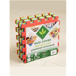 Мягкий коврик - пазл «Животные», 9 деталей, универсальный