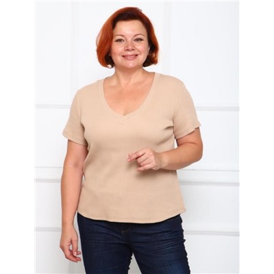 Футболка "Дубль" (Бежевый)