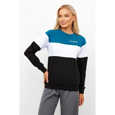 Толстовка женская Rainbow (Петроль)