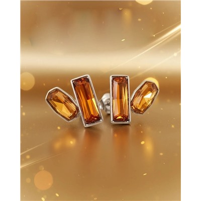 Серьги с кристаллами Swarovski