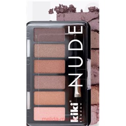 Kiki Тени для век shadow Nude 6 цветов тон 902 нежно-розовый золотой коричневый