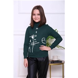 Водолазка "Зимка" (Изумруд)