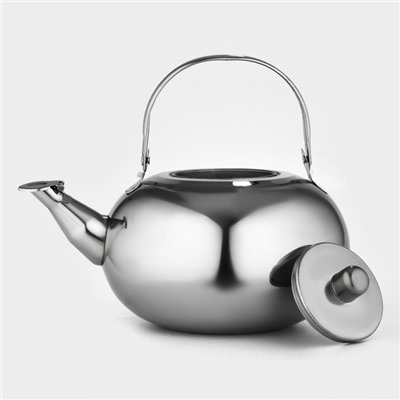 Заварочный чайник «Арес», 1.5 л, с ситом, нержавеющая сталь