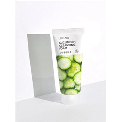 LEBELAGE - ПЕНКА ДЛЯ ЛИЦА С ЭКСТРАКТОМ ОГУРЦА CLEANSING FOAM CUCUMBER, 100 ML