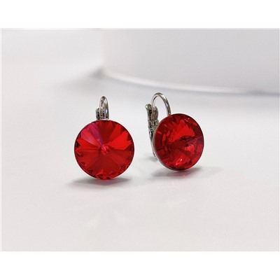 Серьги с кристаллами Swarovski