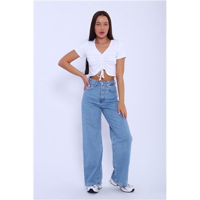 Кроп-топ 71130 (Салатовый)