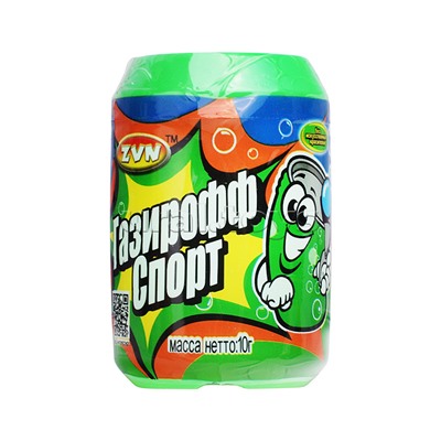 Конфета "Газирофф" со вкусом лимона, со вкусом колы 10г*30шт