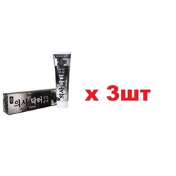 Doctor Proff Black White Зубная паста 130г 3шт