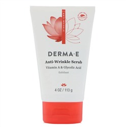 Derma E, Восстанавливающий скраб против морщин, 113 г