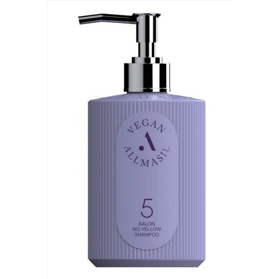 AllMasil Шампунь для осветленных волос против желтизны / 5 Salon No Yellow Shampoo, 500 мл KRISTALLER, 1110533