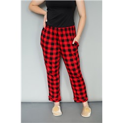 Брюки пижамные больших размеров (Б-Пиж-01)