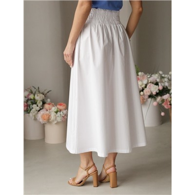 Юбка из легкого хлопкового поплина