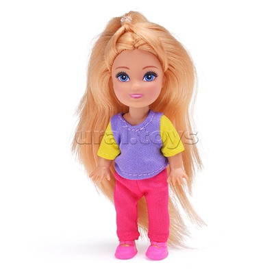 Кукла София беременная 29 см, с Алексом, дочкой (с акс., руки и ноги сгиб.)