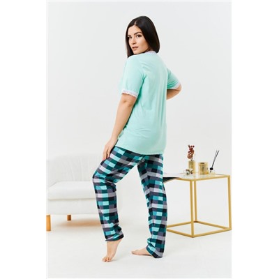 Пижама 83501 (Ментол)