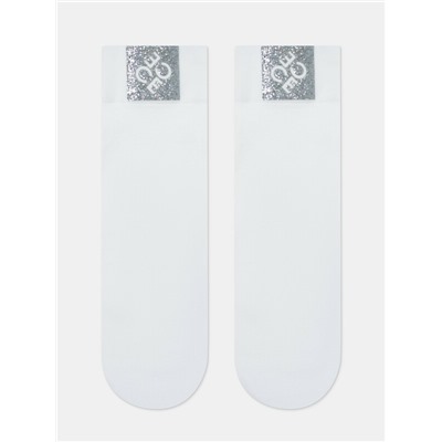 Полиамидные CONTE FANTASY Матовые носки с сияющей термоаппликацией Conte